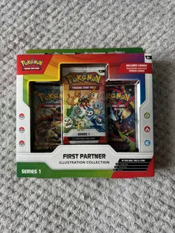 Pokemon TCG: First Partner Illustration Collection Series 1 Brand New Sealed - Image 1