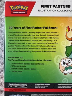 Pokemon TCG: First Partner Illustration Collection Series 1 Brand New Sealed - Image 3