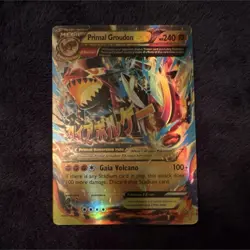 Pokemon Primal Groudon EX Full Art Ultra Rare Holo XY Primal Clash 86/160 HP240 - Image 1