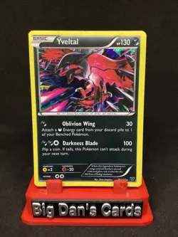 Pokemon TCG - YVELTAL Cracked Ice Holo Rare 078/146 Deck Exclusives - Image 1