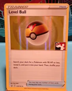 Level Ball 129/163 Prize Pack Series Pokemon Play! Mint Condition - Image 2