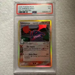 Salamence (Delta Species) 14/113 Delta Species Holo 2005 Pokemon EX PSA 7 NM - Image 1