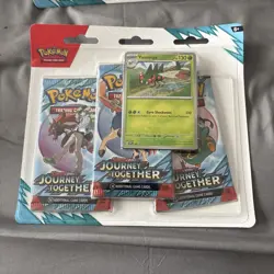 Pokemon Scarlet and Violet Journey Together 3 Pack Blister Factory Sealed💥 - Image 3