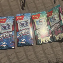 Set Of 2 Pokemon Knockout Collection Kyogre And Suicune Sealed Packages - Image 3