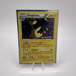 Pokemon TCG Ampharos Steam Siege 40/114 Holo Rare LP - Image 1