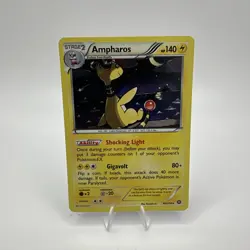 Pokemon TCG Ampharos Steam Siege 40/114 Holo Rare LP - Image 3