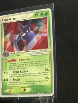 Pokemon 2005 Crobat EX Deoxys 96/107 Heavy Play 🔥🔥🔥 - Image 2