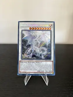 YuGiOh! BLUE-EYES SPIRIT DRAGON 1ST EDITION SECRET RARE RA02-EN030 English LP - Image 1