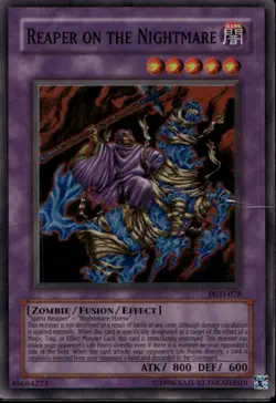 Reaper on the Nightmare Unl Ed Super Rare PGD-078 Yu-Gi-Oh! - Image 1