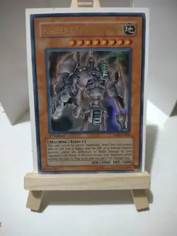 Yu-Gi-Oh Card Ancient Gear Golem TLM-EN006 Ultra Rare 1st Edition NM Collectable - Image 1