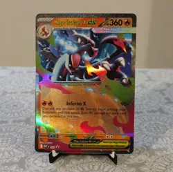 Pokemon Mega Charizard X EX 029 Full Art Holo Stage 2 Dragon 360HP 90x Card - Image 1