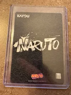 Sasuke Uchiha NRSA01-SP-002L5 Naruto Kayou Heavens Scroll English Card NM - Image 2