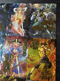 One Piece 9 Collectible Character Anime Foiled Cards CCG Manga Limited Edition - Image 3