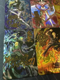 One Piece 9 Collectible Character Anime Foiled Cards CCG Manga Limited Edition - Image 5