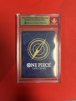 2025 ONE PIECE PROMO CARDS PREM BANDAI JPN 2ND ANN. SET #OP07-064 SANJI BGS 9.5 - Image 2