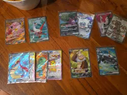 12x japanese Pokemon TCG SR Super Rare mixed card lot assorted sets - Image 1
