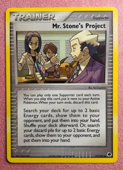 Mr. Stone's Project 77/101 EX Dragon Frontiers | 2006 Pokemon Card Non Holo | LP - Image 1