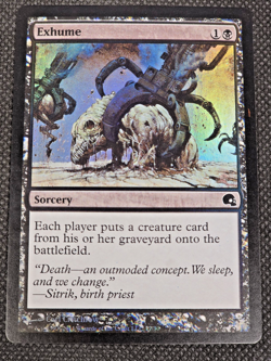 Exhume FOIL [Premium Series: Graveborn] Magic MTG Cards LP -- L1 - Image 1