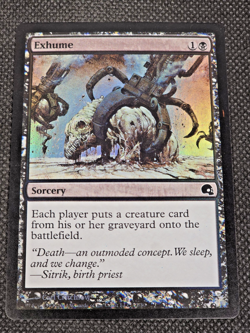Exhume FOIL [Premium Series: Graveborn] Magic MTG Cards LP -- L1 - Image 2