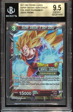 Super Saiyan 3 Son Goku P-003 Vol.1 Judge BGS 9.5 Dragon Ball Super Graded Card - Image 1