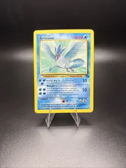 Pokemon TCG Fossil Articuno Rare Regular Non-Holo 17/62 - Image 1