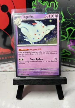 Pokemon Obsidian Flames 085/197 Togekiss Cosmos Holo EXCLUSIVE - Image 1