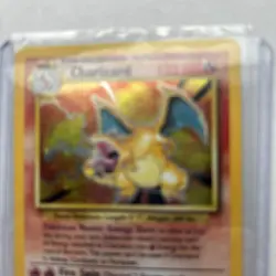 Pokemon TCG Base Set Charizard 4/102 Holo Rare - Image 3