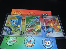 Pokemon First Partner Illustration Collection MEP Charmander Squirtle Bulbasaur - Image 1