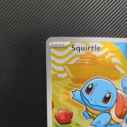 First Partner Illustration Squirtle Promo Full Art Holo 037 Pokemon TCG - Image 2