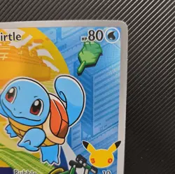 First Partner Illustration Squirtle Promo Full Art Holo 037 Pokemon TCG - Image 3