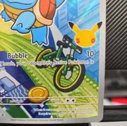 First Partner Illustration Squirtle Promo Full Art Holo 037 Pokemon TCG - Image 5