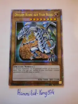 Yu-Gi-Oh! Dragon Blanc aux Yeux Bleus : QCSE LC01-FR004 - Starlight Rare 25th - Image 1