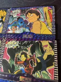 One Piece 8 Collectible Character Anime Foiled Cards CCG Manga Movie Full Art - Image 3