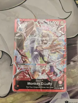 SEALED One Piece Starter Deck ST21 EX: Gear 5 Monkey D Luffy Leader DECK ONLY - Image 1