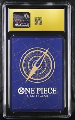 CGC 10 Pristine ONE PIECE MONKEY D. LUFFY OP05-119 SEC 2023 Awakening New Era - Image 2