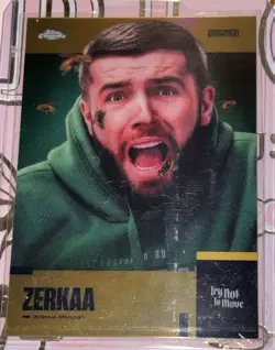 Sidemen Topps Chrome Gold Parallel - Zerkaa - Card #44 - Try Not To Move - 01/50 - Image 1