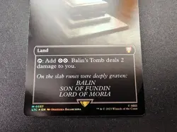 Balin's Tomb Foil - MTG Universes Beyond Lord of the Rings -0357 - NM - Image 3