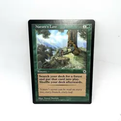 Nature’s Lore MTG Portal TCG Magic The Gathering 1997 - Image 1