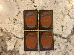 Mtg Gaea’s Touch x4 - Magic the Gathering Gaea’s Touch The Dark Playset Lp-Mp - Image 2
