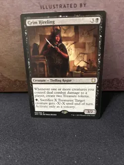 Grim Hireling R Commander Legends: Battle for Baldur's Gate 755 NM MTG - Image 1