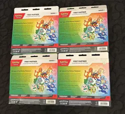 Pokemon TCG First Partner Illustration Collection Series 1 New Sealed Lot of 4🚨 - Image 2