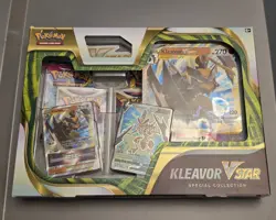 NEW SEALED Pokemon TCG - Kleavor VSTAR Special Collection Box - Image 1