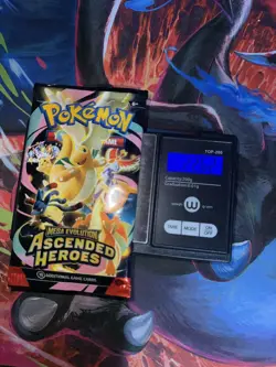 Pokemon Ascended Heroes Booster Pack (SEALED) GOD PACKUUU VERY HEAVY! 22.62!!! - Image 1