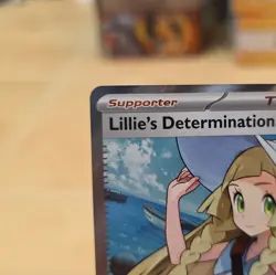 Lillie's Determination 169/132 Me01: Mega Evolution Holo POKEMON TCG 2025 - Image 2