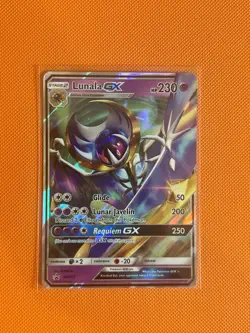 Pokemon TCG Lunala GX Sun And Moon SM103 Holo Black Star Promo Rare Foil Card!! - Image 1