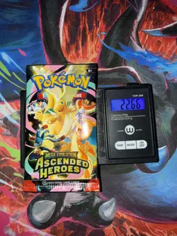 VERY HEAVY! 22.66!!! Pokemon Ascended Heroes Booster Pack (SEALED) GOD PACKUUU - Image 1
