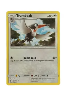 New: 2017 Pokemon TCG Trumbeak Sun & Moon 107 Regular Uncommon - Image 1
