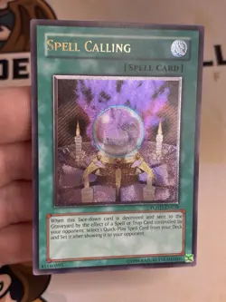 POTD-EN039 Spell Calling Ultimate Rare Unlimited YuGiOh! VLP EURO - Image 2
