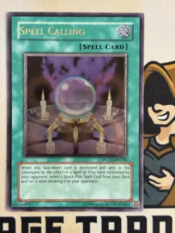 POTD-EN039 Spell Calling Ultimate Rare Unlimited YuGiOh! VLP EURO - Image 3