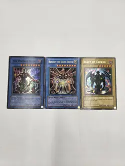 yugioh Cards rare Lot Of 3 Reshef The Dark Being 1st Edition, & 2 More - Image 1